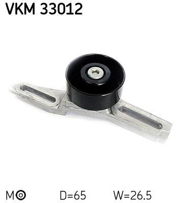 Rolo tensor da correia trapezoidal estriada SKF ref. VKM 33012